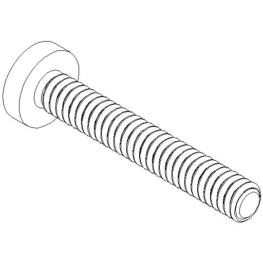 M3x20 Tornillo con escotadura en cruz (SP11)