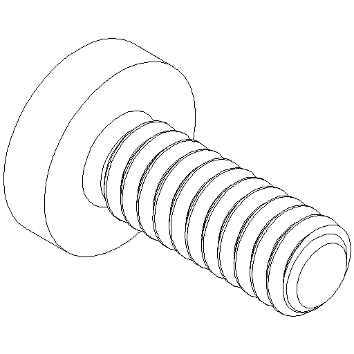 Tornillo M3x8 con ranura en cruz (SP5)