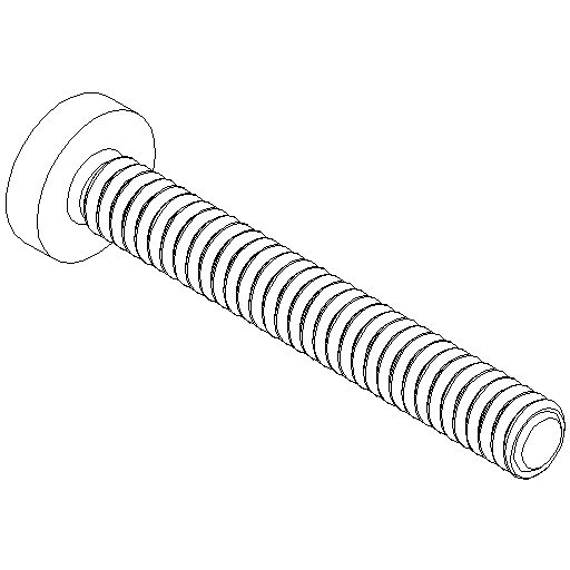 Tornillo M4x30 con cabeza Phillips (SP21)