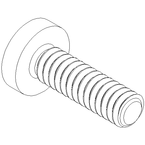 Tornillo M6x20 con ranura en cruz (SP25)