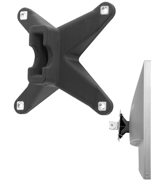 Adaptador VESA compatible con el monitor Omen by HP 25 (Z7Y57AA) - 75x75mm