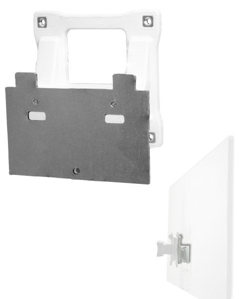 Adaptador VESA compatible con la serie de monitores inteligentes Samsung M8 (LS32BM801, LS32BM80G, LS32BM80P) - 75x75mm