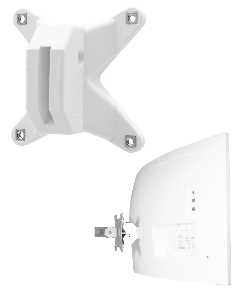 Adaptador VESA compatible con monitor curvo Samsung de 34" (serie CJ79) - 75x75mm