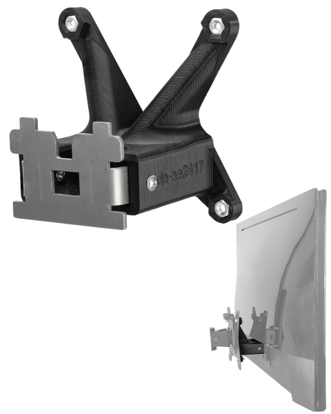 Adaptador VESA compatible con monitor DELL (S2216M, S2316H, S2317HJ, SE2417HGX y otros) - 75x75mm