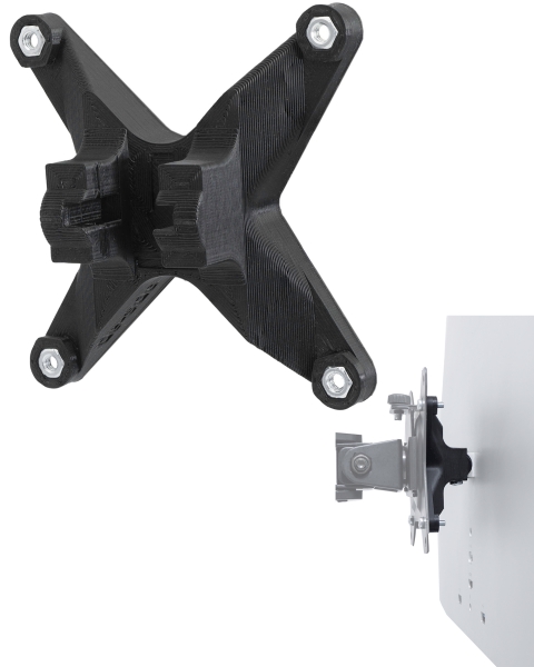 Adaptador VESA compatible con monitor DELL Ultrathin (S2419HM, S2719DC, S2719DM) - 75x75mm