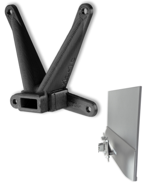 Adaptador VESA compatible con monitor Xiaomi (Mi 23,8" 1C) - 75x75mm