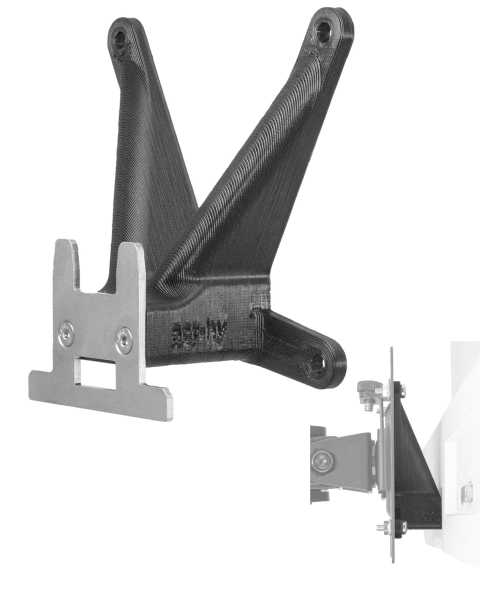 Adaptador VESA compatible con monitores Acer (HA240Y, R240HY y más) - 75x75mm