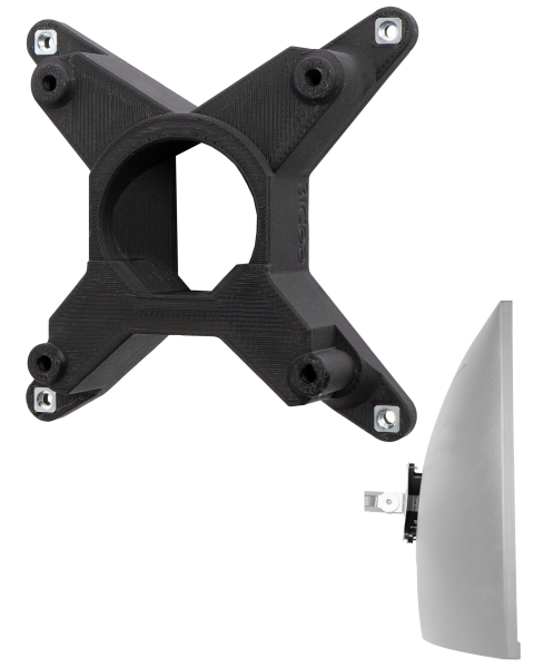 Adaptador VESA para monitor MSI Optix (MAG342CQR, MAG301CR2, AG321CQRDE, MAG342CQRVDE) - 75x75 mm