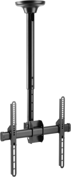 RICOO Soporte de Techo para TV (D0244) para Televisores de 32–55 Pulgadas (Robusto soporte de techo con hasta 50 kg de capacidad de carga – Giratorio 360°, Inclinable y Ajustable en altura.)