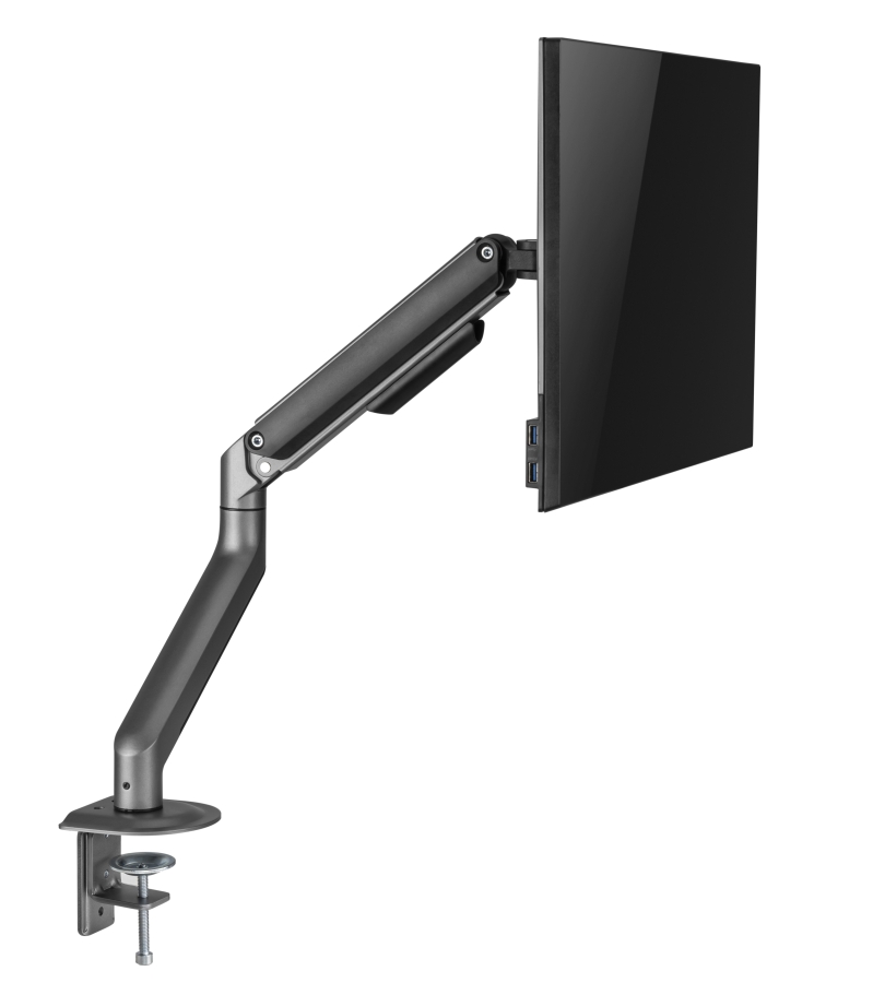 3IDEE Flexi-Lite Soporte 1 monitor para pantallas de 17-32", diseño moderno, totalmente móvil y ajustable