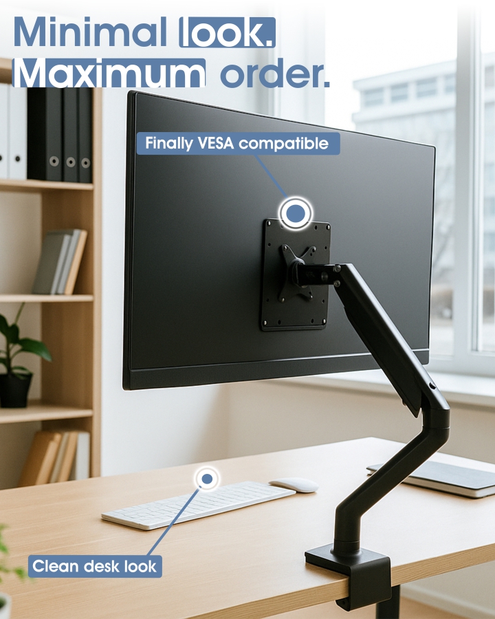 Adaptador VESA 3IDEE 200x200 (100x100 a 200x200)