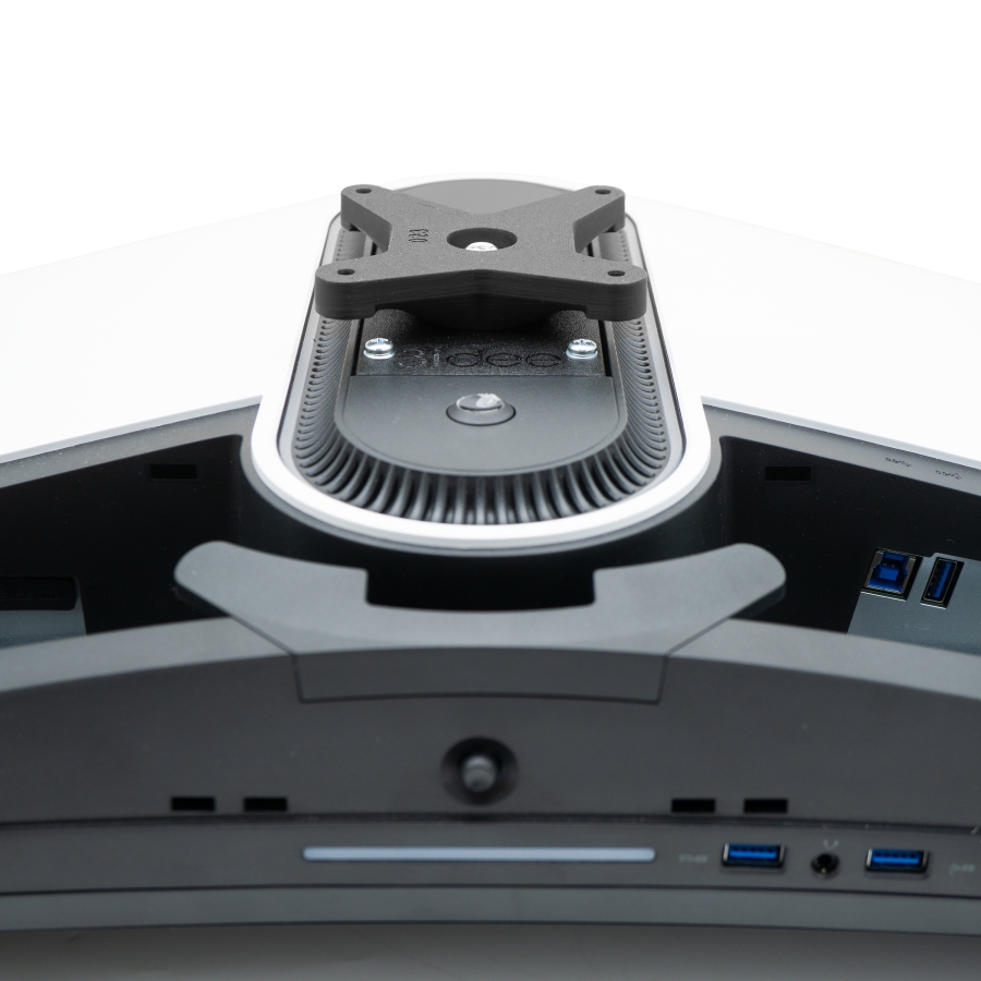 Adaptador VESA compatible con DELL Alienware Gaming Monitor (AW3423DW) - 75x75mm