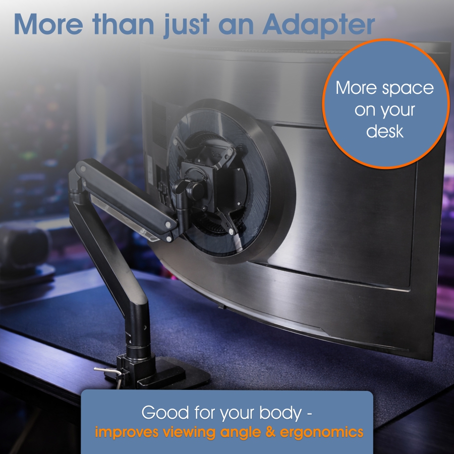 Adaptador VESA compatible con el monitor Samsung Odyssey Ark Gaming (Odyssey ARK 55" / ARK55" Gen2)