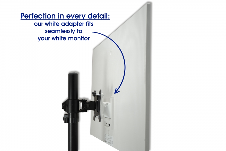 Adaptador VESA compatible con la serie de monitores inteligentes Samsung M8 (LS32BM801, LS32BM80G, LS32BM80P) - 75x75mm