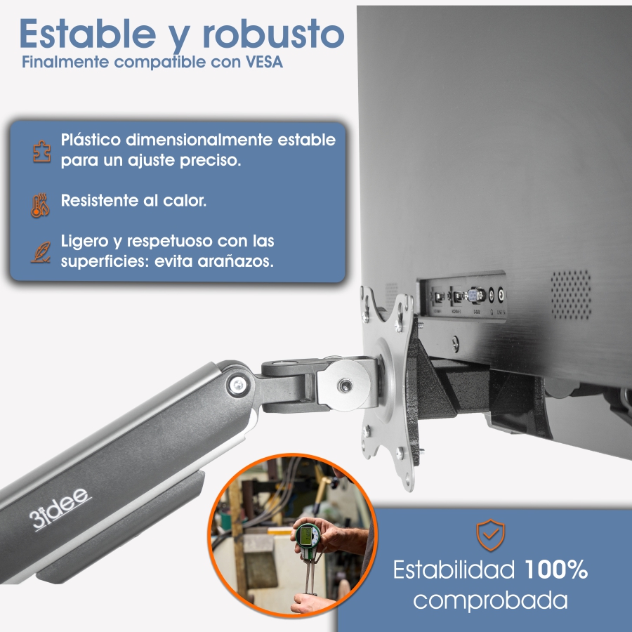 Adaptador VESA compatible con monitor BenQ (EW277HDR)