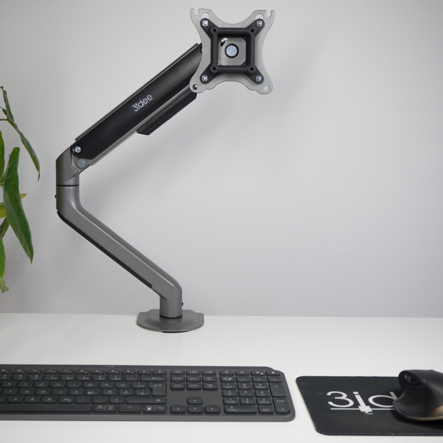 Adaptador VESA compatible con monitor curvo Samsung (C24FG70, C24FG73, C27FG70, C27FG73, LC24FG70, LC27FG70) - 75x75mm