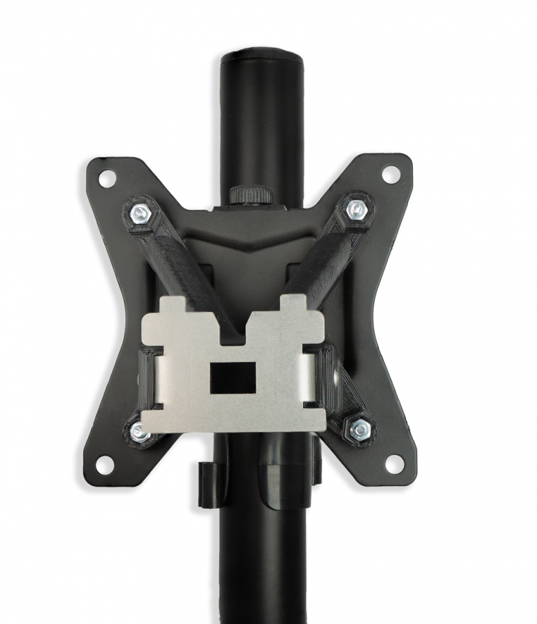 Adaptador VESA compatible con monitor DELL (S2216M, S2316H, S2317HJ, SE2417HGX y otros) - 75x75mm
