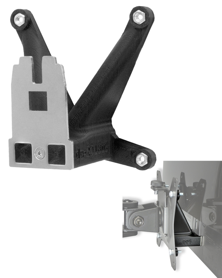 Adaptador VESA compatible con monitor DELL (S2421, S2418, S2419, S2721, S2318, S2218, S2219, SE2319) - 75x75mm