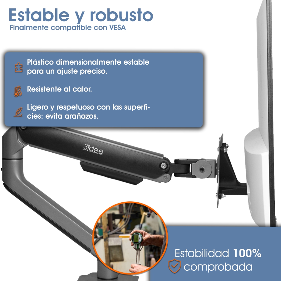 Adaptador VESA compatible con monitor HP (22f, 24f, 27f, 22es, 22ea, 22er, 24es, 24ea, 24er, 27es, 27ea, 27er)