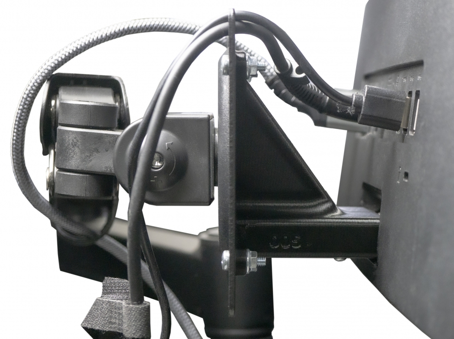 Adaptador VESA compatible con monitor HP (34f curvo) - 75x75mm