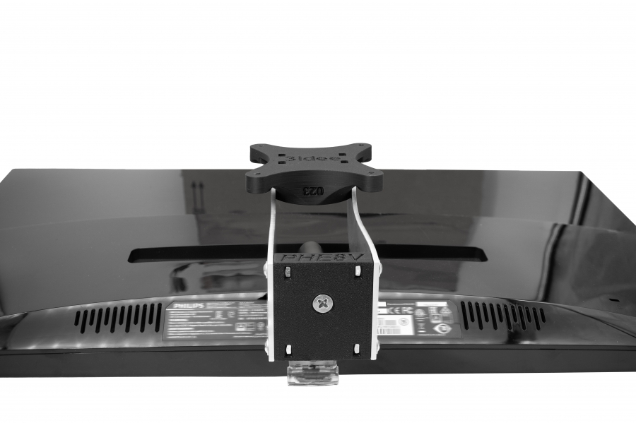 Adaptador VESA compatible con monitor Philips (276E8VJSB/00, 328E8QJAB5/89) - 75x75mm