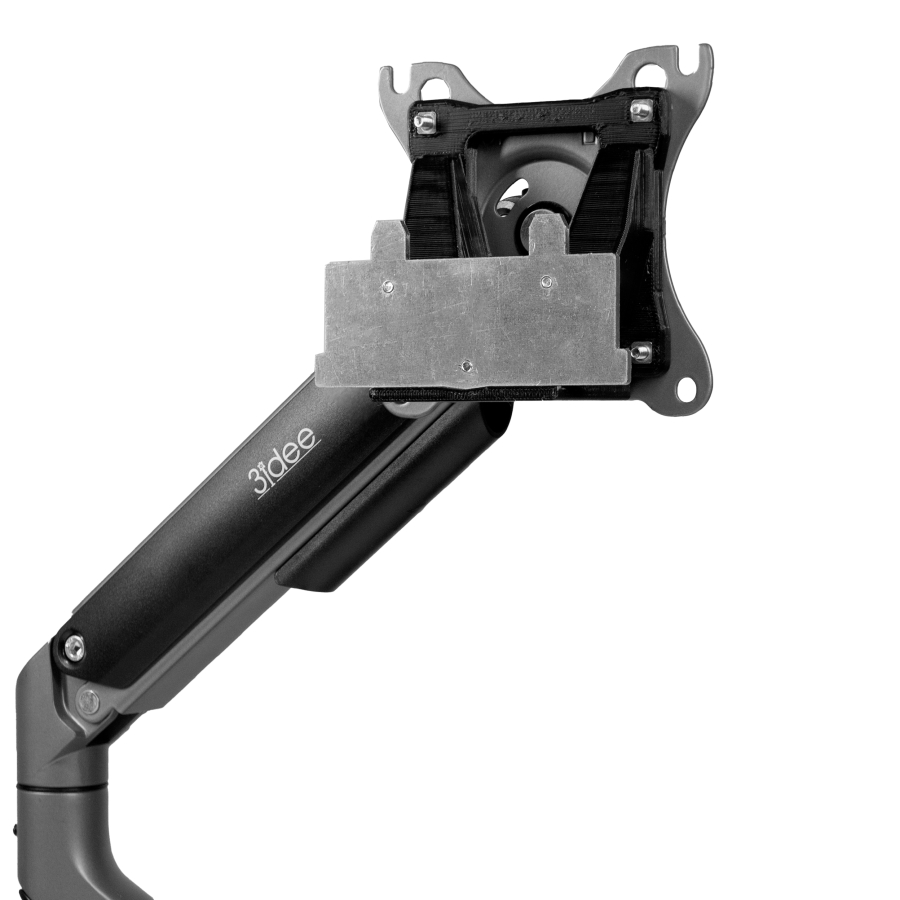 Adaptador VESA compatible con monitor Samsung (Essentials S39C, C27T550FDR y más) - 75x75 mm