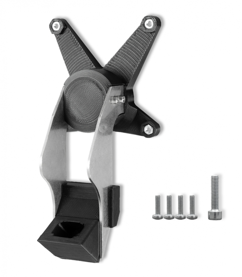 Adaptador VESA compatible con monitor Viewsonic (VX2458) + Medion (AKOYA P52709) - 75x75mm