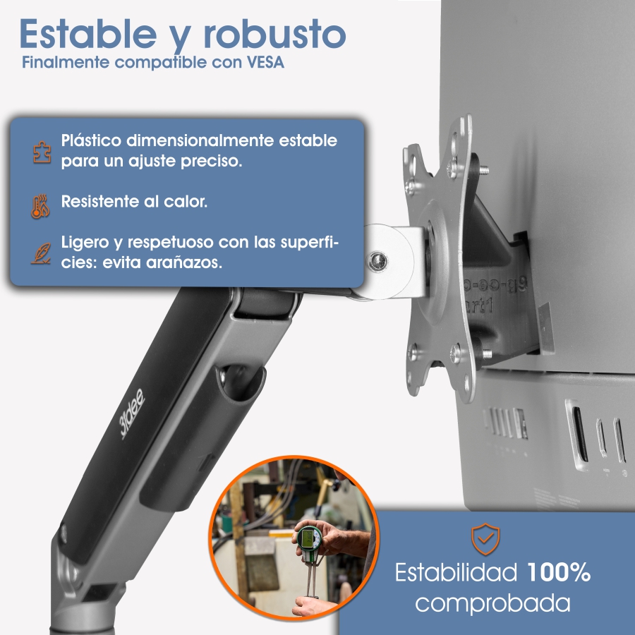 Adaptador VESA compatible con PC Todo en Uno HP (EliteOne 840, 870 G9)