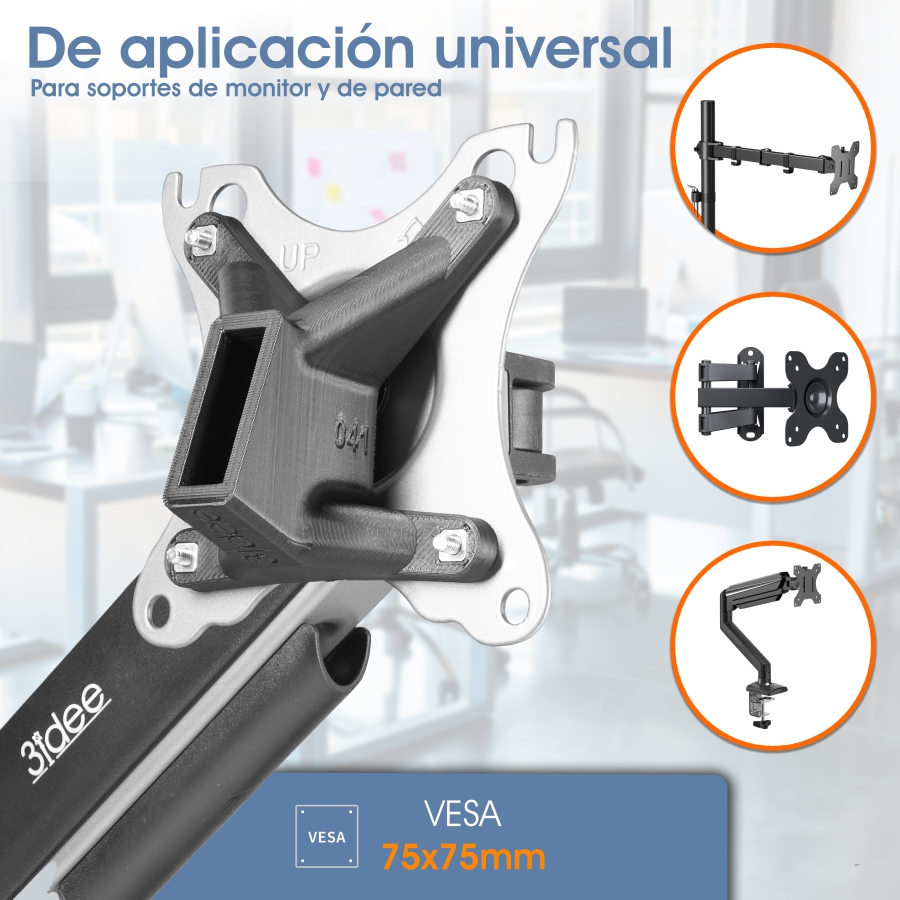 Adaptador VESA compatible con PC Todo en Uno HP (EliteOne 840, 870 G9)