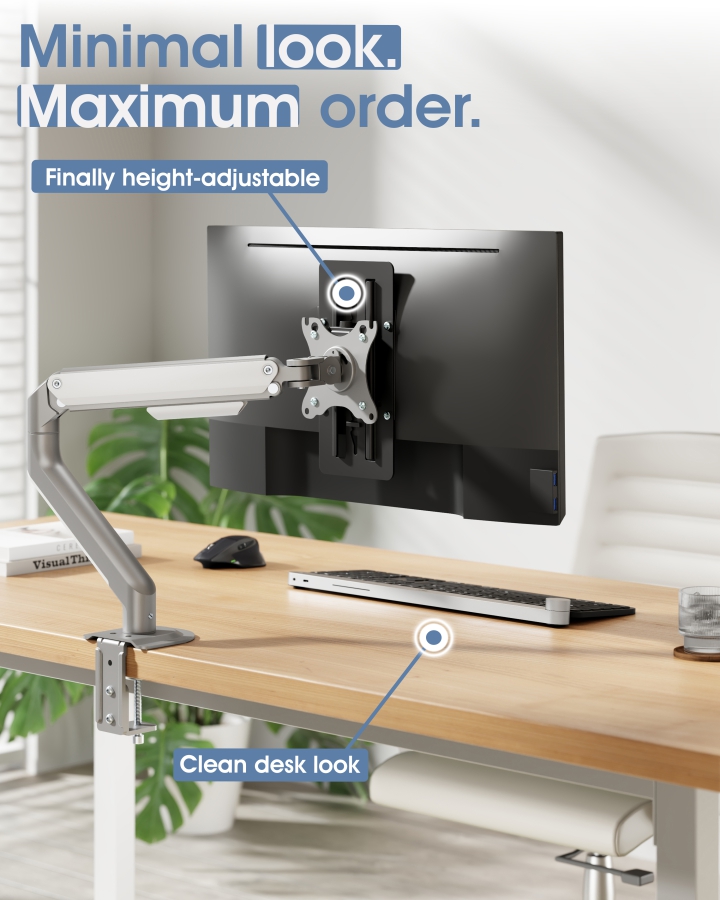 Adaptador VESA regulable en altura 3IDEE VertiFlex