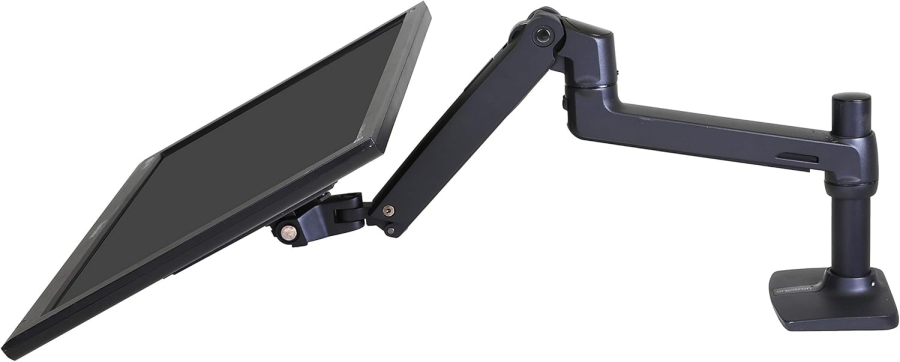 Brazo para monitor Ergotron LX Negro 34" | hasta 11,3 kg (Brazo para Monitor Premium con Tecnología Patentada Constant Force para un Posicionamiento sin Esfuerzo de hasta 11,3 kg.)