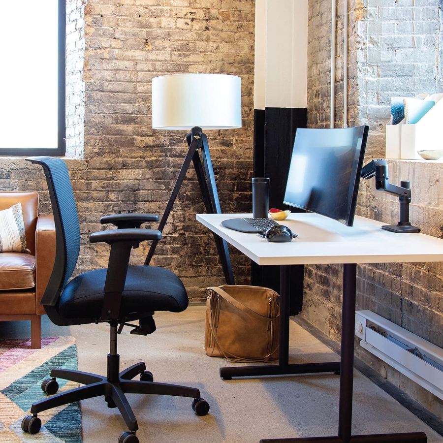 Ergotron LX Soporte de Escritorio para Monitor (Negro) para Pantallas de hasta 34 Pulgadas (Brazo para Monitor Premium con Tecnología Patentada Constant Force para un Posicionamiento sin Esfuerzo de hasta 11,3 kg.)