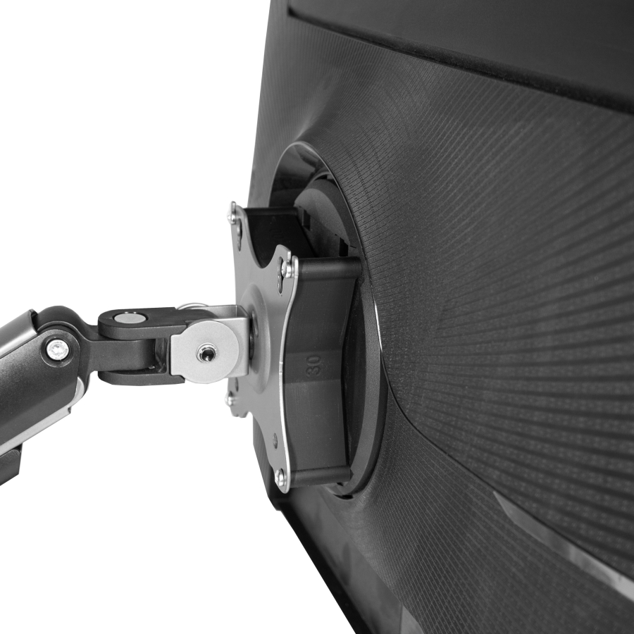 Espaciador VESA 75x75mm - 30mm de distancia - incl. tornillos - compatible con muchos monitores (Compatible con Samsung Odyssey G5)