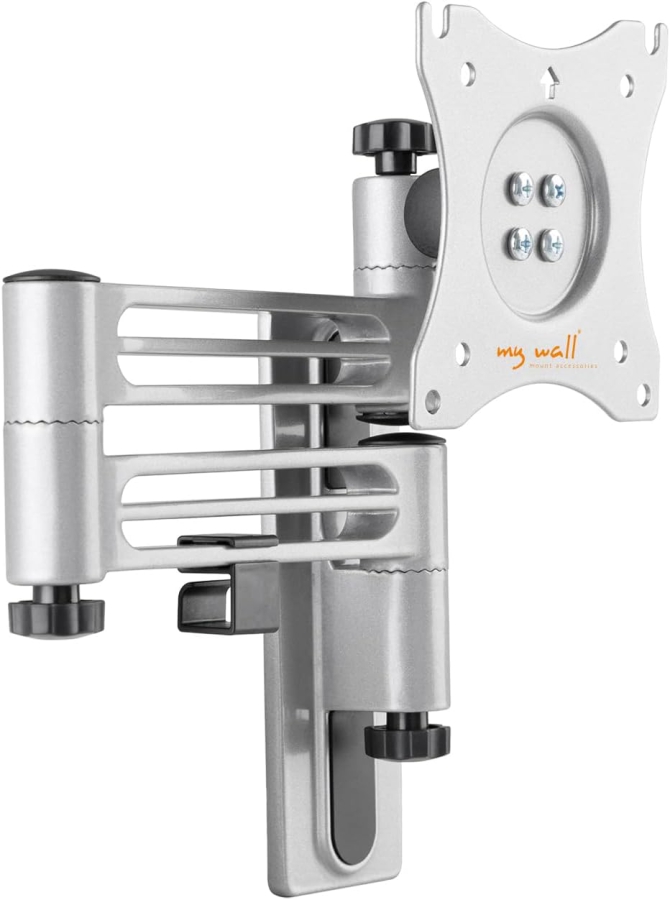 My Wall Soporte de Pared para TV para Autocaravanas y Caravanas (HC1-3L) – Bloqueable y Antivibraciones (Ver la TV seguro en el viaje: Giratorio, Inclinable y Bloqueable – Para pantallas hasta 15 kg – 20 años de garantía.)