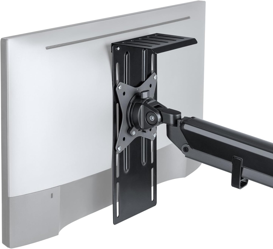 NanoRS RS463 Soporte de Cámara VESA para Monitor y Brazo (100x100 mm) (Soporte ajustable en altura para cámaras y videocámaras hasta 2 kg – Ideal para Streaming y Home Office.)