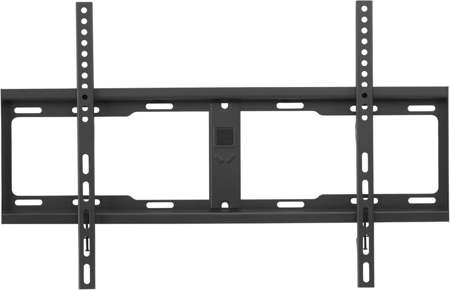 One for All Soporte de Pared TV Plano para Televisores de 32-90 Pulgadas (WM4611) (Soporte extremadamente robusto de la serie Solid (hasta 100 kg) – Solo 25 mm de distancia a la pared – VESA hasta 600x400.)