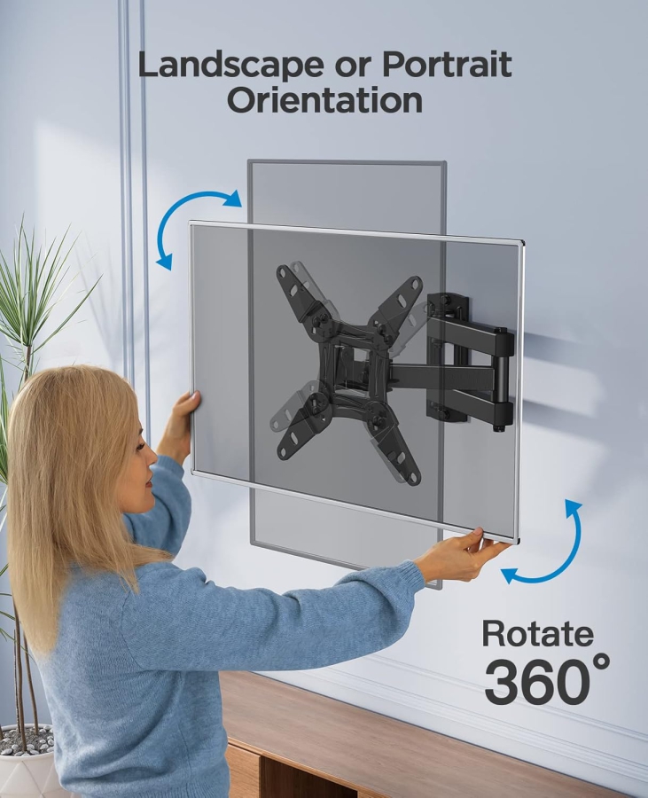 One for All Soporte de Pared TV Plano para Televisores de 32-90 Pulgadas (WM4611) (Soporte extremadamente robusto de la serie Solid (hasta 100 kg) – Solo 25 mm de distancia a la pared – VESA hasta 600x400.)
