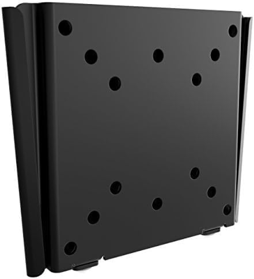 RICOO Monitorhalterung de Pared F0311 para 13-34 Pulgadas – Fija y Slim (14mm), VESA 75/100, hasta 30kg (Soporte de pared ultraplano para monitores de PC: diseño minimalista, estabilidad máxima y montaje sencillo.)