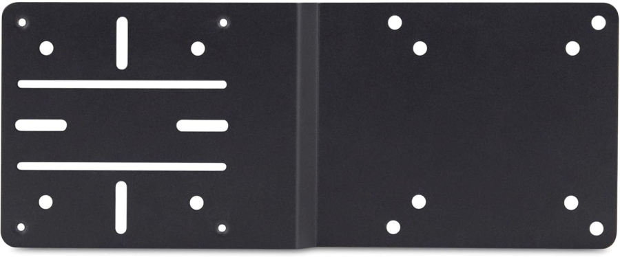 StarTech.com Placa Adaptadora VESA para Mini PC, NUC y Estaciones de Acoplamiento (Montaje ahorrador de espacio en la parte trasera del monitor (VESA 75x75/100x100) – Incluye kit de montaje.)