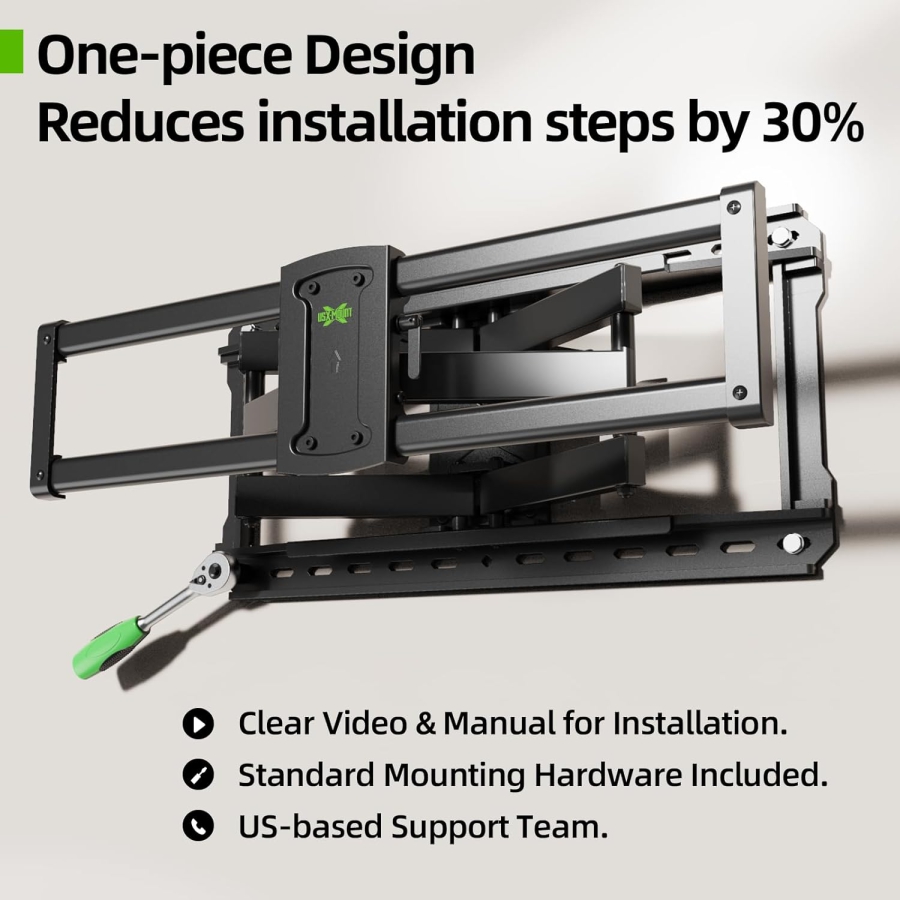 USX-MOUNT Soporte de pared  para pantallas de 37-90", hasta 68 kg de carga pesada