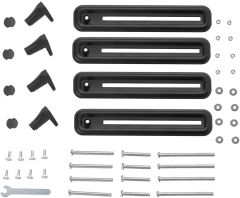 Adaptador Suptek NO VESA del kit de soporte para brazo de monitor para pantallas de 13 a 27 pulgadas, apto para 75 × 75 mm y 100 × 100 mm WK002