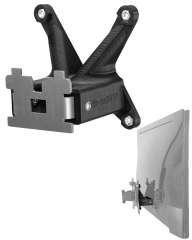 Adaptador VESA compatible con monitor DELL (S2216M, S2316H, S2317HJ, SE2417HGX y otros) - 75x75mm