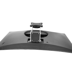 Adaptador VESA compatible con monitor Samsung (C24RG50FQU ,24CRG50, LC24RG5, LC24RG50) - 75x75 mm