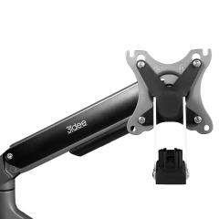 Adaptador VESA compatible con monitor Samsung (S24B350H, S27B350H) - 75x75mm