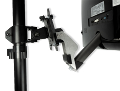 Adaptador VESA compatible con monitor Viewsonic (VX2458) + Medion (AKOYA P52709) - 75x75mm