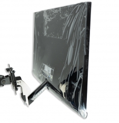 Adaptador VESA compatible con monitor Viewsonic (VX2458) + Medion (AKOYA P52709) - 75x75mm