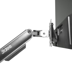 Adaptador VESA compatible con monitores HP (M27h, M24h) - 75x75mm