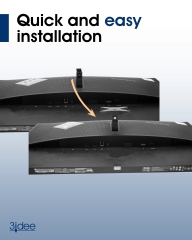 Adaptador VESA para monitor Omen by HP Gaming (27 y X27) - 75x75mm
