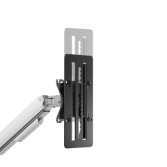 Adaptador VESA VertiFlex, ajustable en altura, adaptador de montaje VESA para monitor, placa VESA 75x75, ajustable hasta 15 cm, soporta monitores de hasta 8 kg