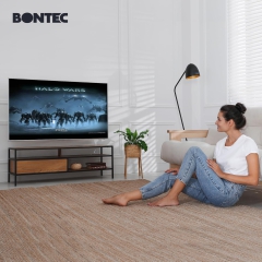 Soporte de pared para TV BONTEC Soporte giratorio e inclinable para TV Movimiento completo para televisores o monitores LCD LED planos y curvos de 23 a 70 pulgadas con un peso máximo de 45 kg, VESA máximo 400 x 400 mm